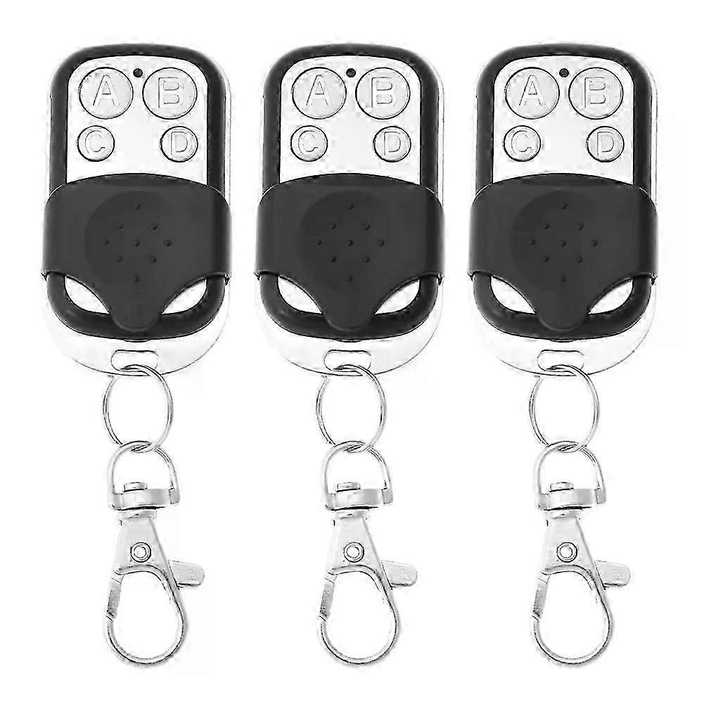 433MHz Remote Control 4CH Car Key Garage Door Gate Opener Remote Control Duplicator Universal Copy Garage Door Car Remotes