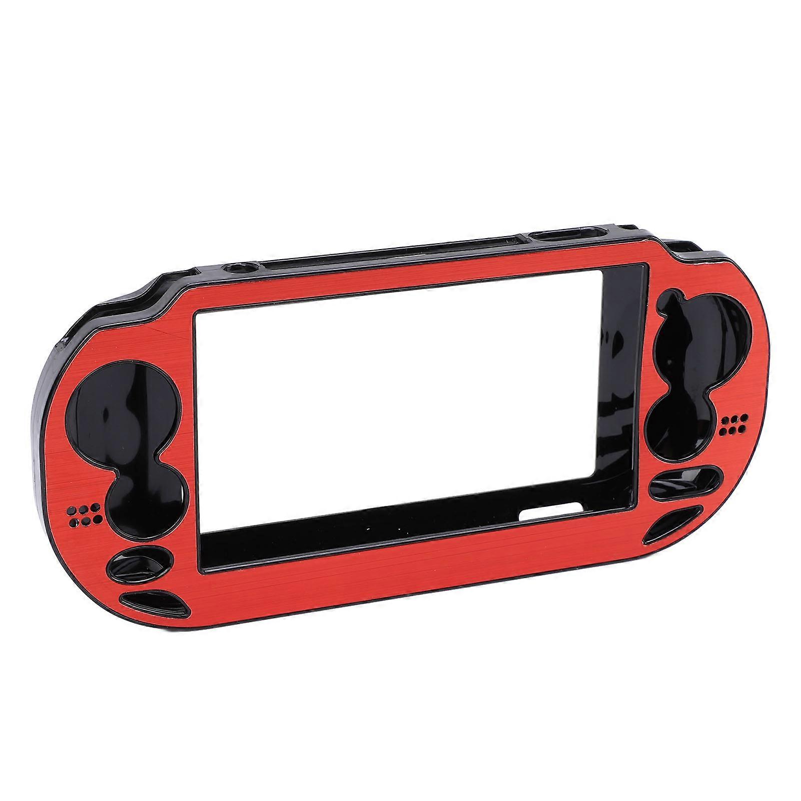 Protective Case for PS Vita 1000 Aluminum Alloy Anti Scratch Falling Fingerprints Game Console Hard Shell Red