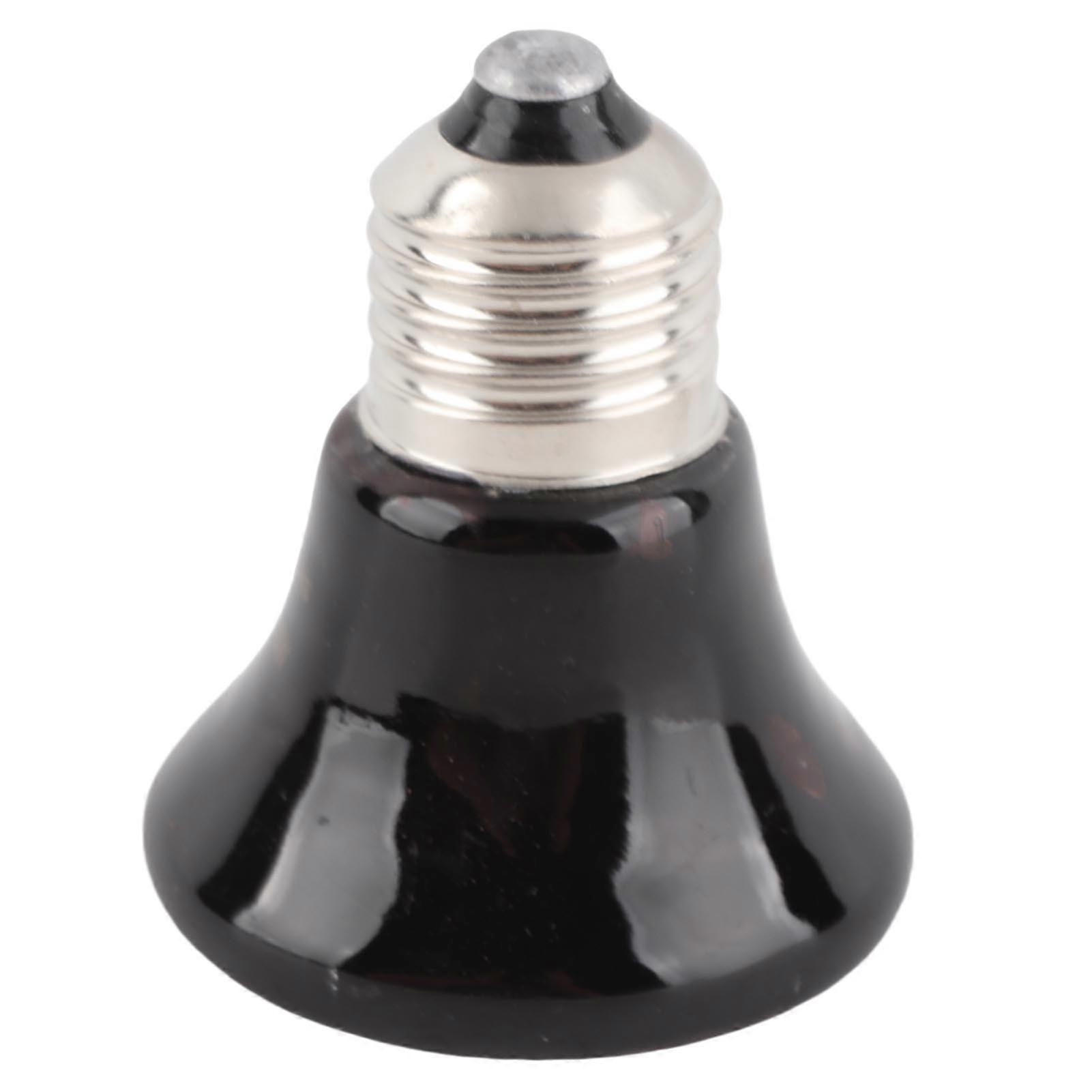 セラミック爬虫類ヒートランプ電球ミニ赤外線熱セラミック両生類ヒーティングランプトカゲ爬虫類用220V-240V