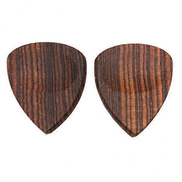 Ensemble de médiators de basse de guitare en bois fabriqués à la main