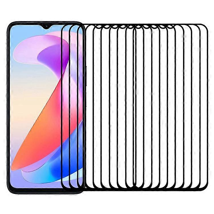 RURIHAI 10Pcs互換Honor X6b 4Gスクリーンプロテクター高アルミニウムシリコンガラスフィルム