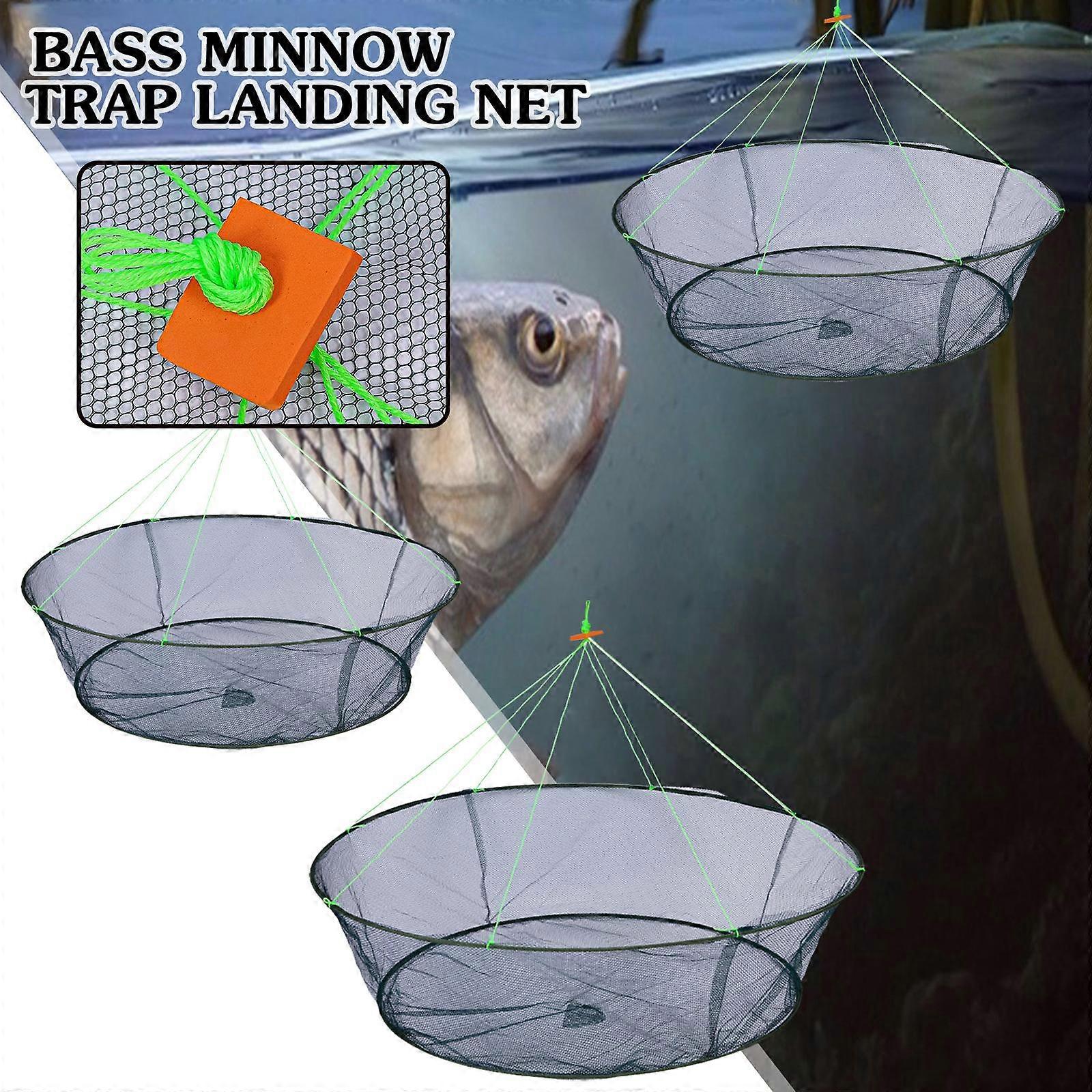 Dark green (A) 80cm$ foldable fish cage