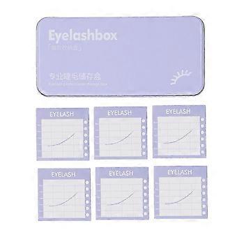 Falscher Wimpern-Organizer Aufbewahrung Tragbares Display Leerer magnetischer Wimpernhalter für Make-up
