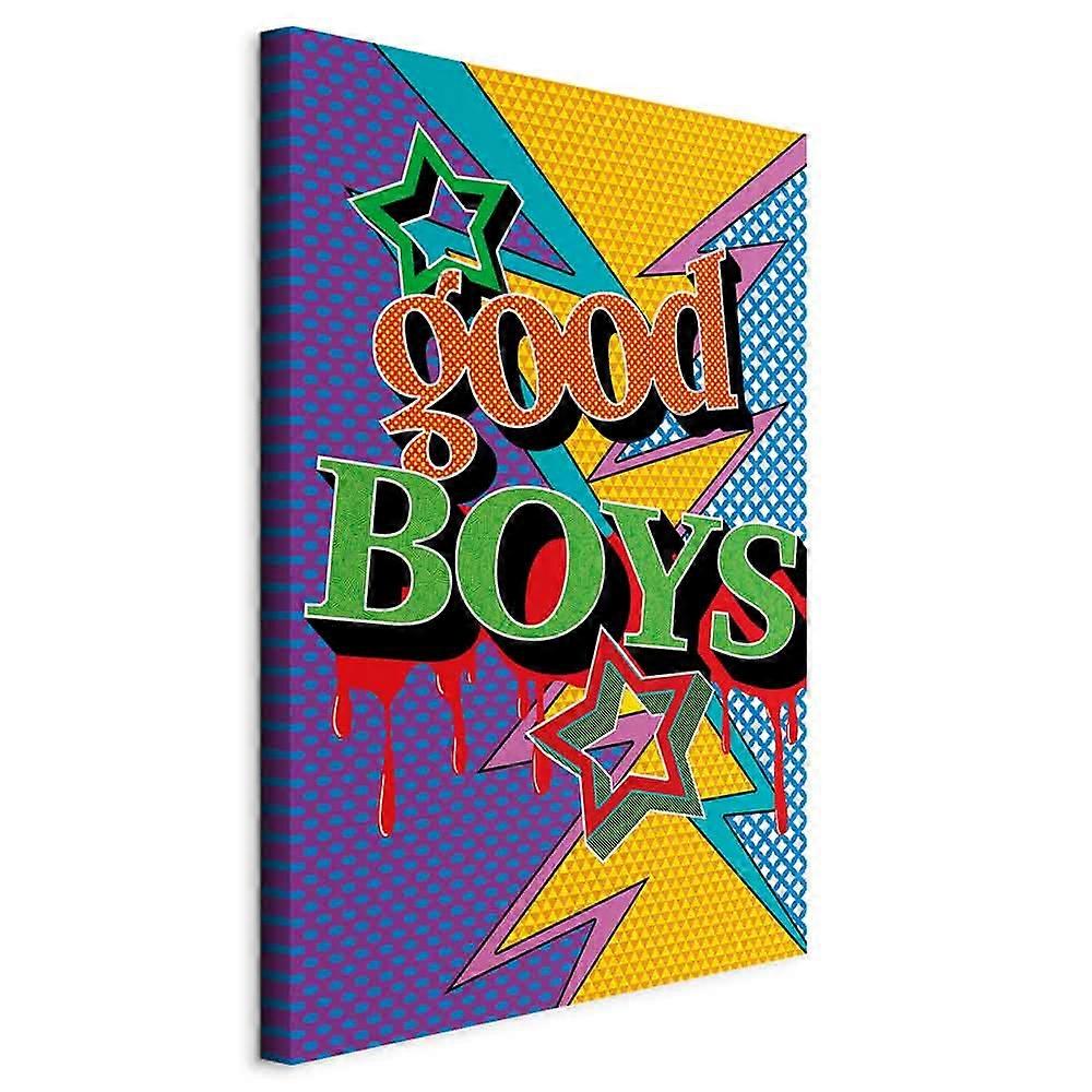 Canvas Print - Good Boys (1 piece) Vertical