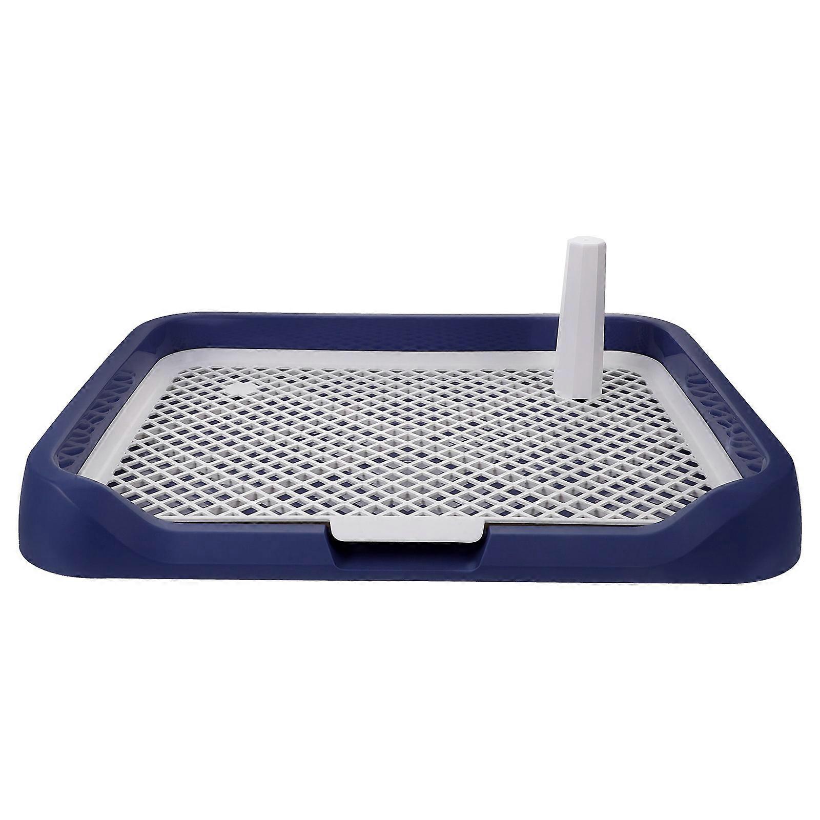 Indoor Dog Potty Tray Puppy Training Anti Slide Dog Pee Holder Tray 1 Set Dog Toilet Box