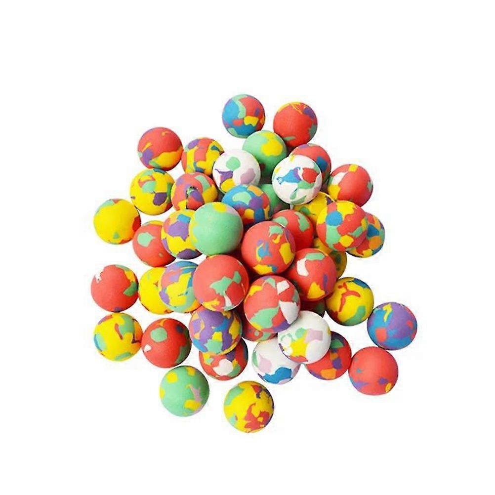 25pcs 1,57 polegadas coloridas Bouncy Balls EVA Jumping Balls Crianças Crianças Bolas Toy
