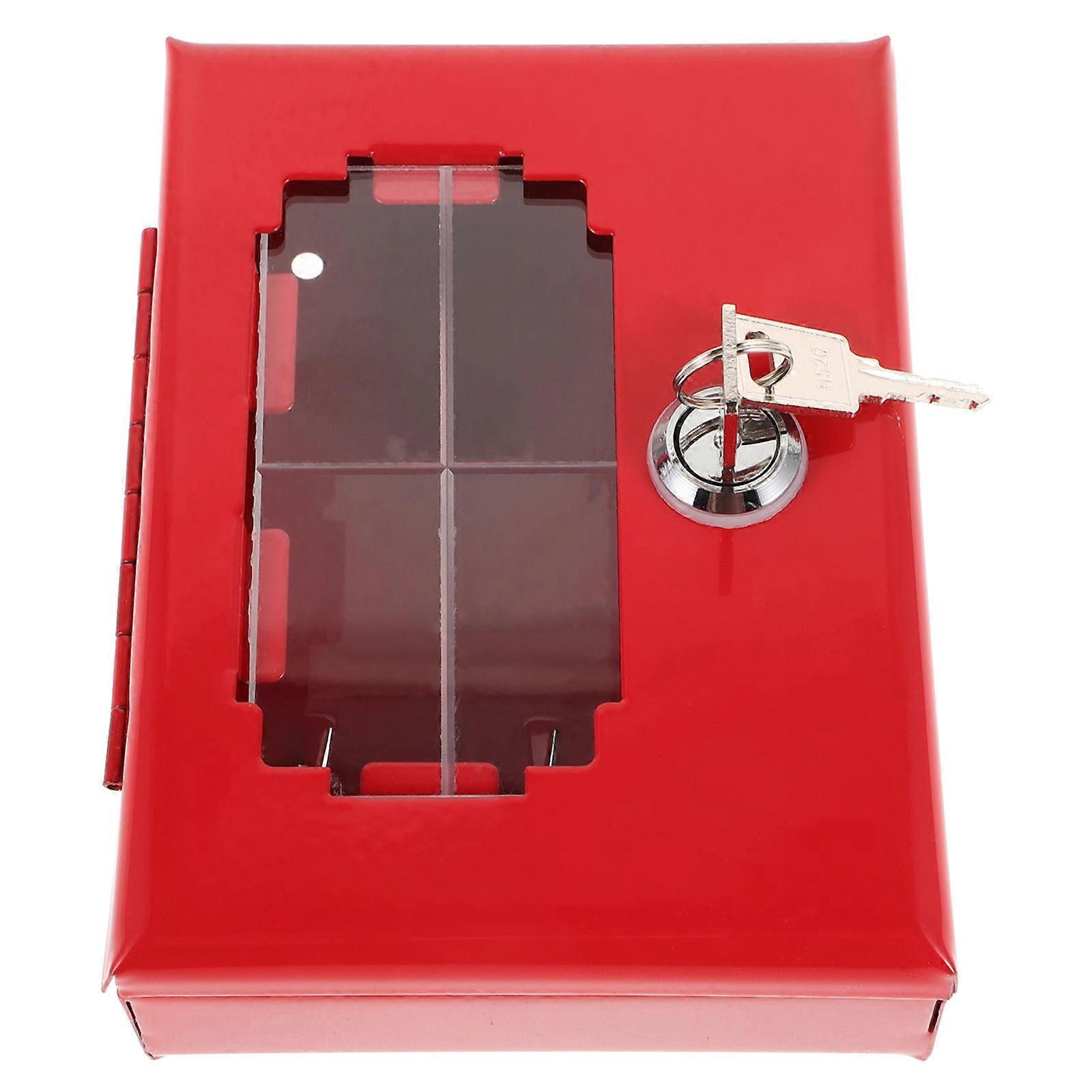 Emergency Box for Wall Use, Safe Key Holding, Compatible with Multiple Doors