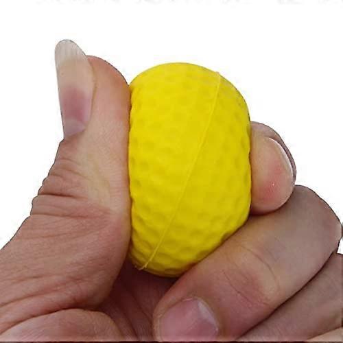 Golf Training Soft Foam Practice Balls, Light and, Yellow, 1.6 Inch Diameter