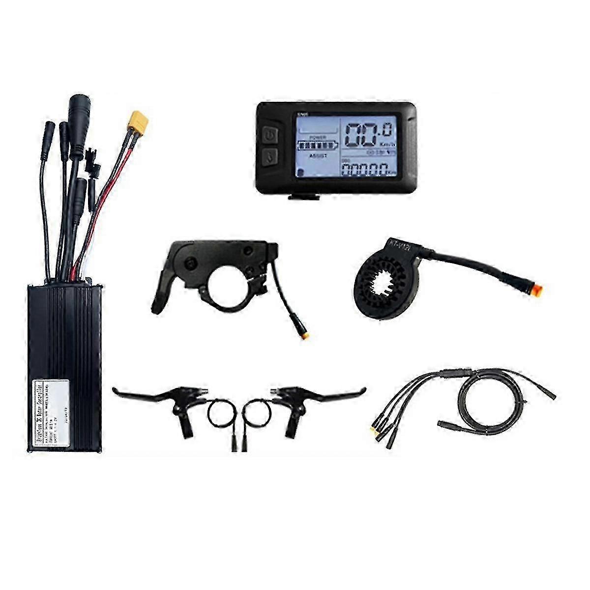 36/48v Bicycle Lithium Battery Modification Accessories 30a 1000w Three-mode Fully Waterproof Small Edition 0617