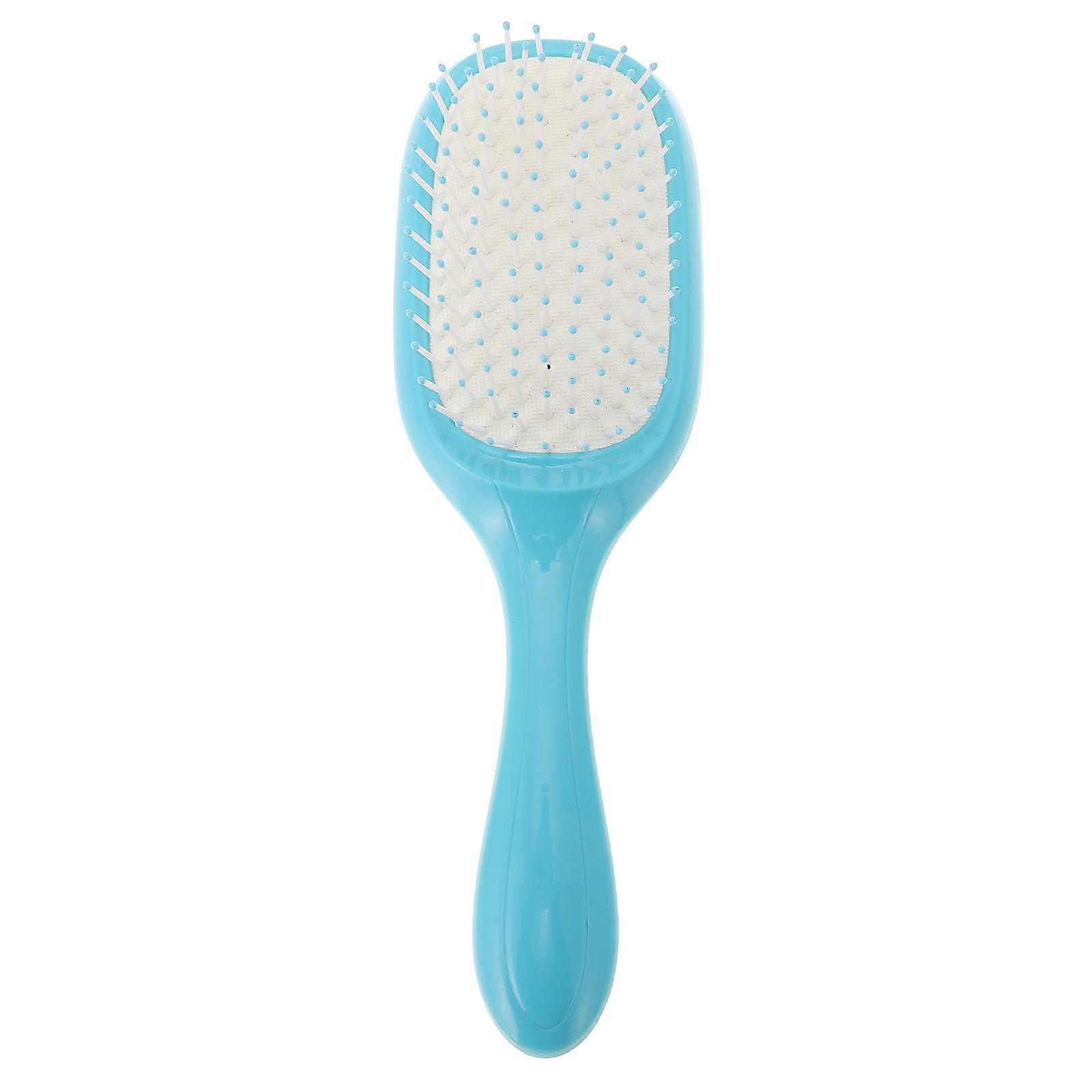 Blue ABS Hair Comb with Ergonomic Design for Comfortable Home Use 6.5 Inches