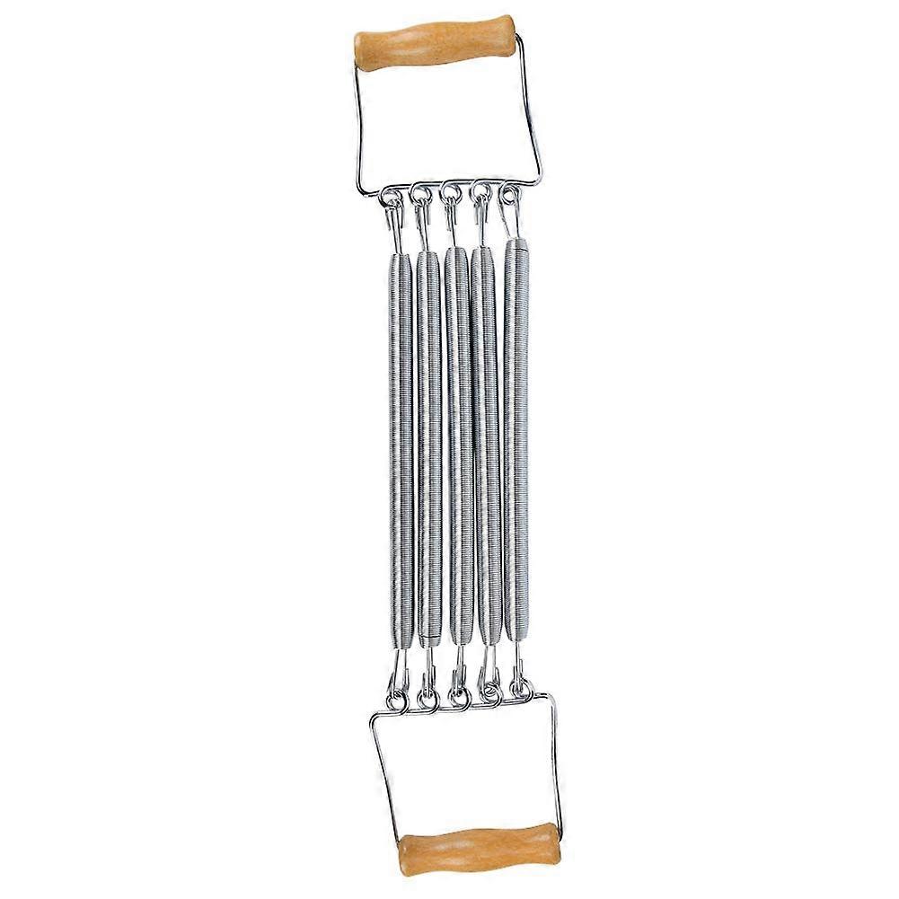 Chest Arm Expander, Adjustable Strength Expander with 5 Springs for Home Gym