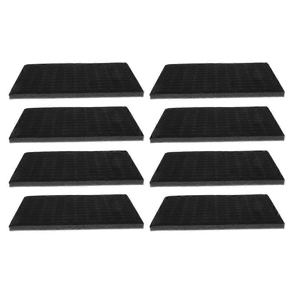 8pcs Jewelry Sponge Pads for Ring and Earrings Display, Soft Cushions for Jewelry Box Organizer, Stackable and Space Saving Inserts
