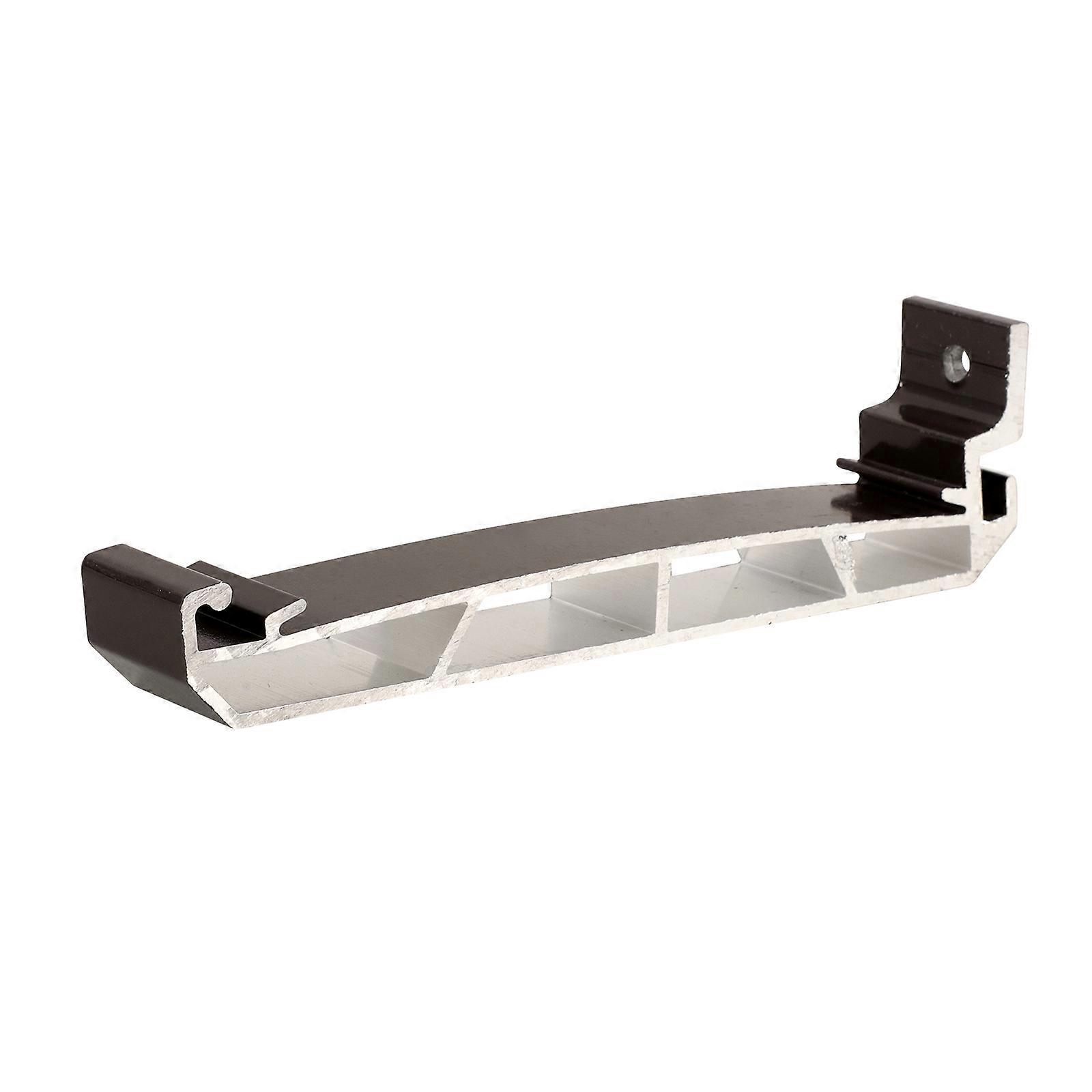 Aluminum Alloy Rain Gutter Hanger Gutter Support Metal Gutter Roof Bracket Gutter Holding 1Set