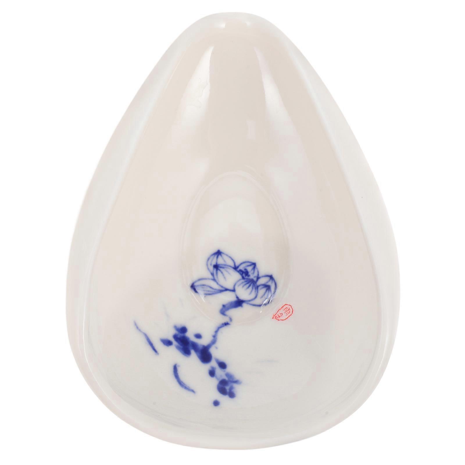 Ceramic Coffee Bean Dosing Cup Measuring Tool for Loose Tea Flower Petals Accurate Weighing Preparation Elegant Kitchen Bean Tray