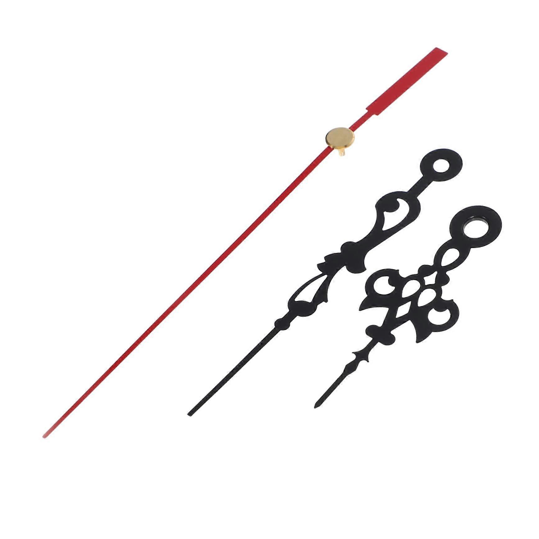 10 Sets Metal Clock Hands Plastic Pointer Replacement Parts for Wall Clock Decor - Various Styles and Colors