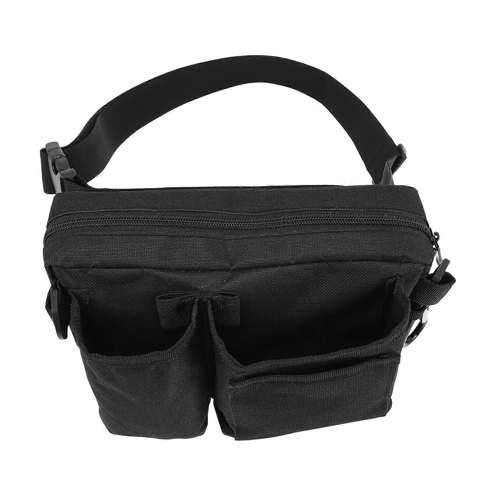 Portable Lightweight Electrician Tool Bag with Zippered Design for Tool Organization – Multi Functional Oxford Cloth Tote for Mobile Professionals