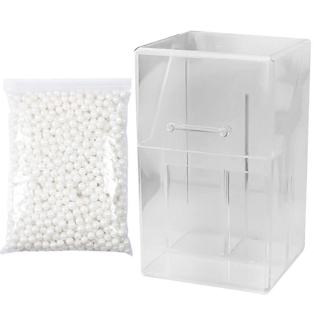 Makeup Organizer Transparent Cosmetic Brushes Storage Case for 1Set