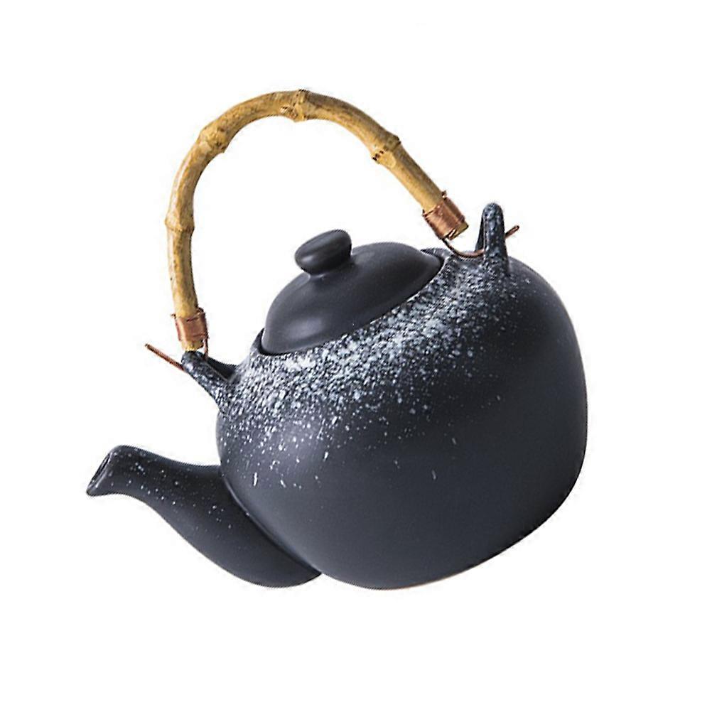Ceramic Tea Kettle Portable For Tea Lovers Home Use 1Set