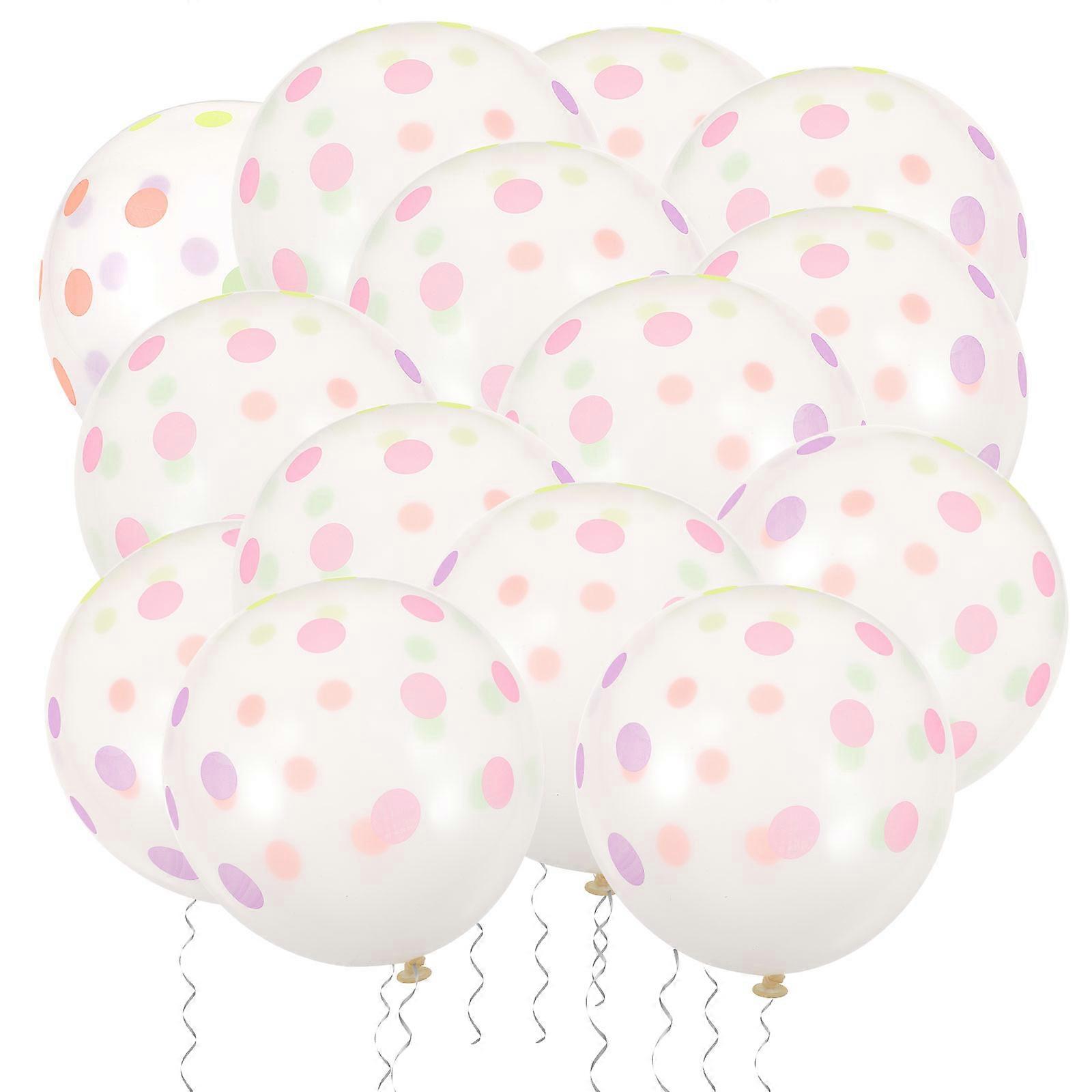 Fluorescent Balloon 1Pack Multi Color Glow Party Decorations Latex