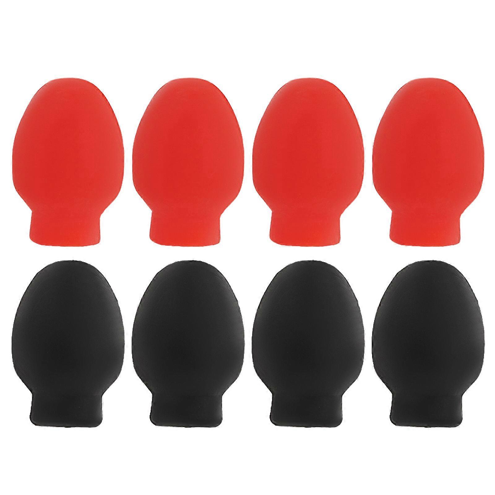 Accessories For Drum Set Drum Stick Dampeners For Drummers Assorted Color 8Pcs
