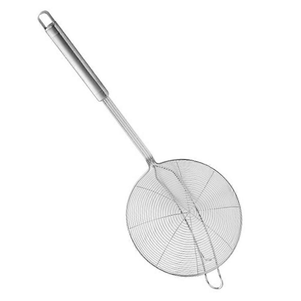 Large Slotted Spoon Strainer MultiFunction Ergonomic Handle Hot Pot Restaurant Use 1Pack