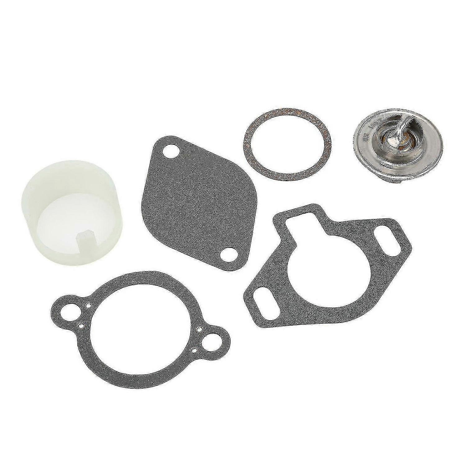 Thermostat Kit 807252q5 Replacement For Mercruiser With Sleeve 160 4.3l 5.0l 5.7l 7.4l 8.2l 1987 Up