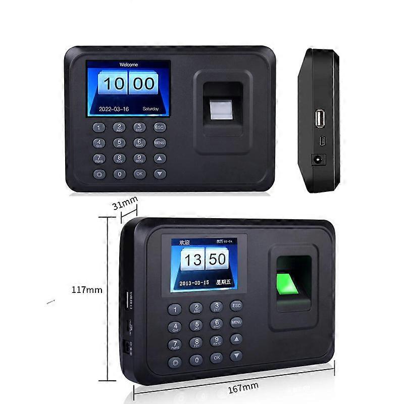 Δακτυλικό αποτύπωμα Time and Attendance Machine EU