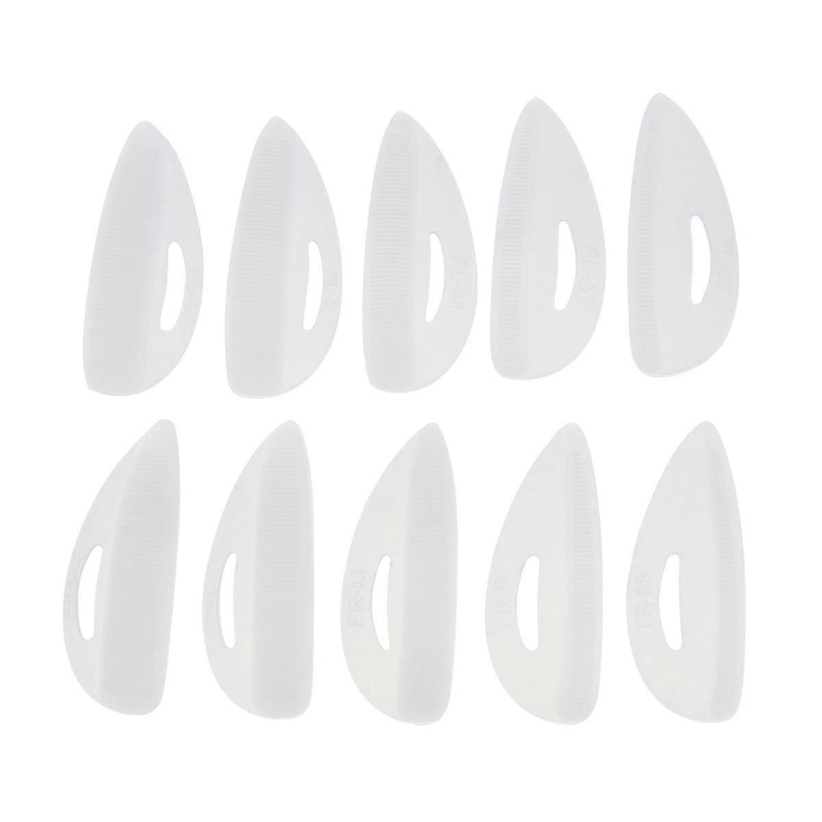 10 Pairs Silicone Patches Eyelash Perming Pads Makeup Utensil Lash Lifting Shield Pads Eyelash Lifting Rods