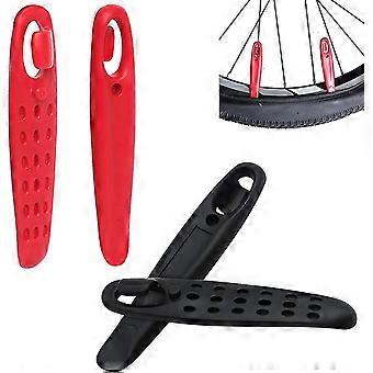 4 Pack Tire Lever, Tire Lever Shovel, Tire Lever Bicycle Repair Tool, Bicycle Tire Tool, Red Black