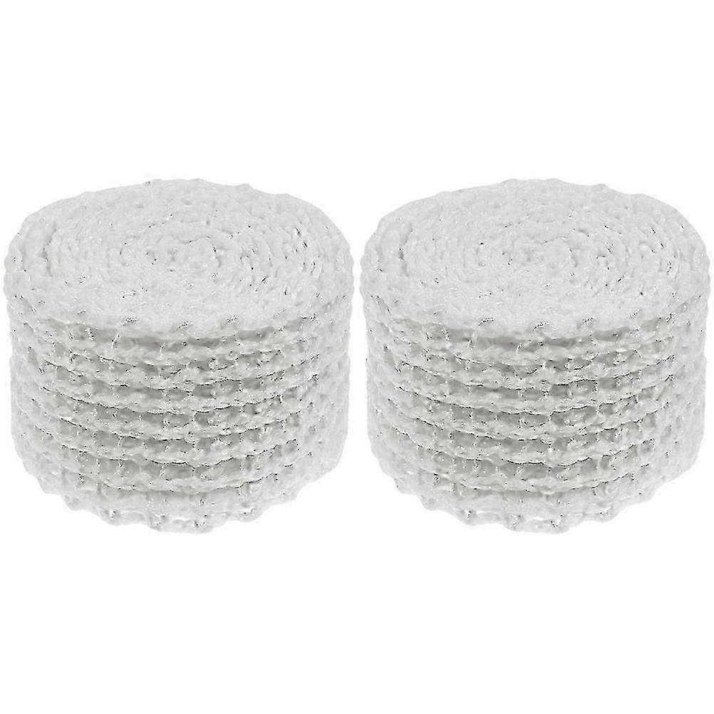 2 Rolls Meat Net Ham Sausage String Roll Meat Sausage Casing Packaging Tools(2m)