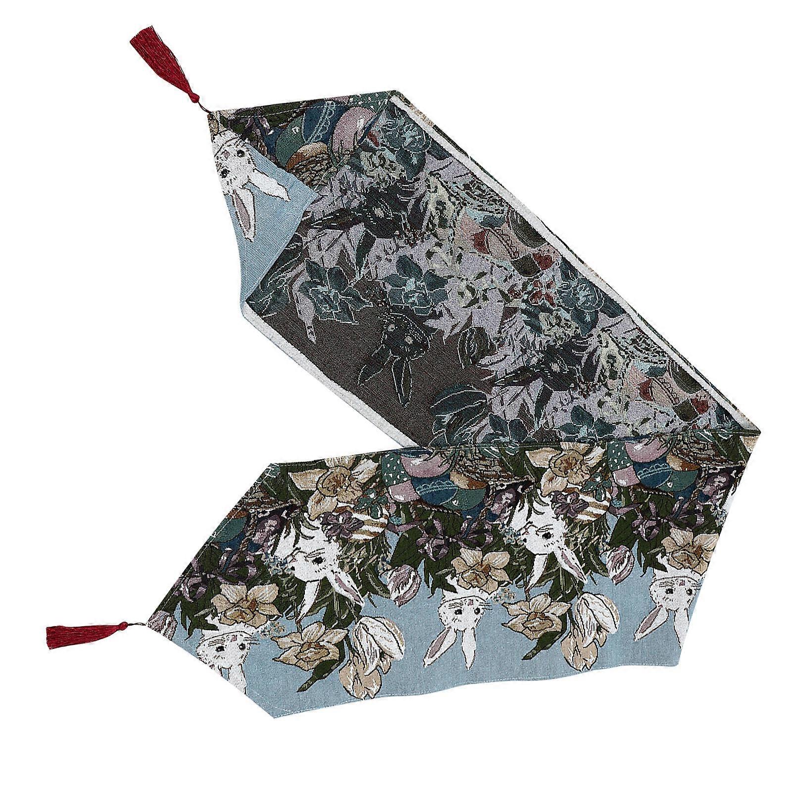 Dining Table Runner Easter Table Setting from Heat Reusable 1Set