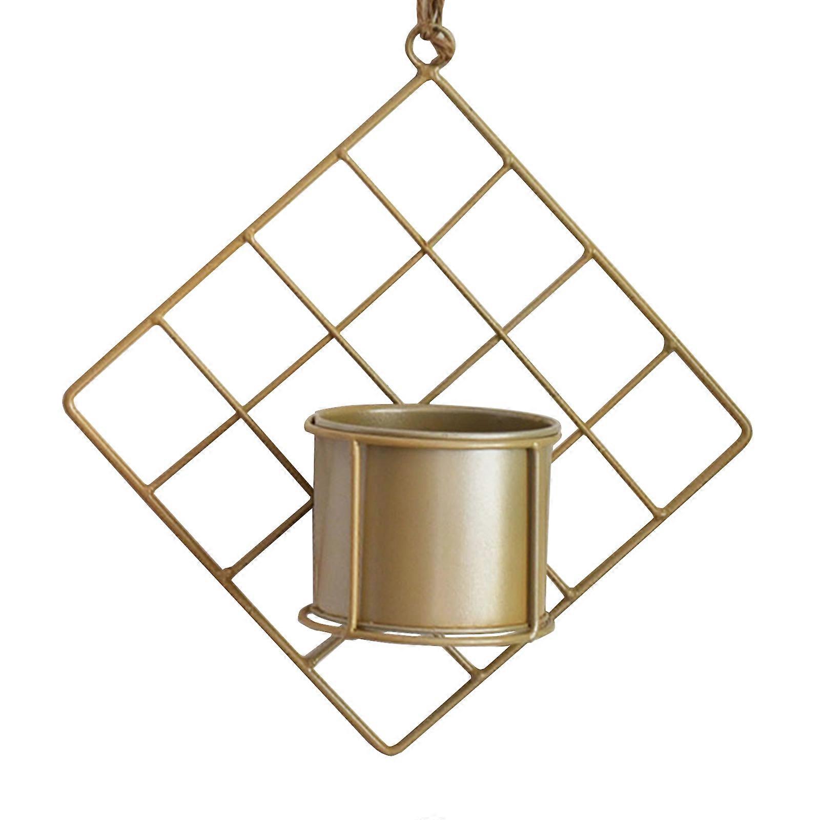 Artistic Metal Plant Hanger, Hanging Flower Pots For Indoor And Outdoor Use, Enhancing Any Space With Elegance And Functionality