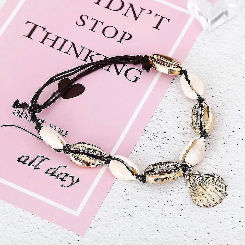 Natural Shell Conch Rope, Anklets Bracelet Foot Accessories