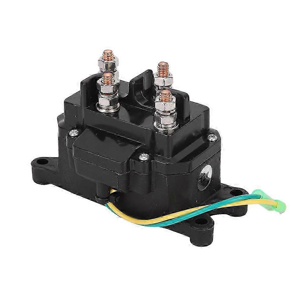 Universal 12V ATV UTV Winch Solenoid Relay Contactor Switch for Marine Use