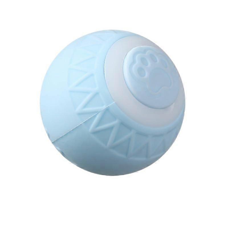 Intelligent Cat Toy with Rotating Balls, Rechargeable Interactive Kitten Plaything for Indoor Use, Self-Moving Balls