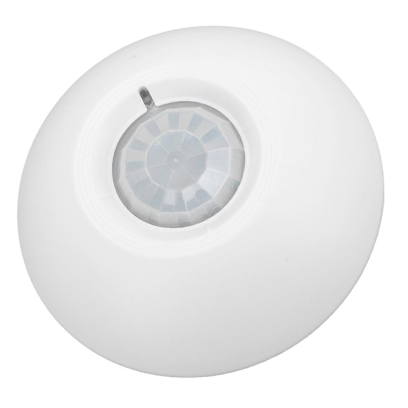 PIR Ceiling Motion Sensor 360 Degree Detection Red LED Alarm High Sensitivity for Residential Wall DC9V to 12V