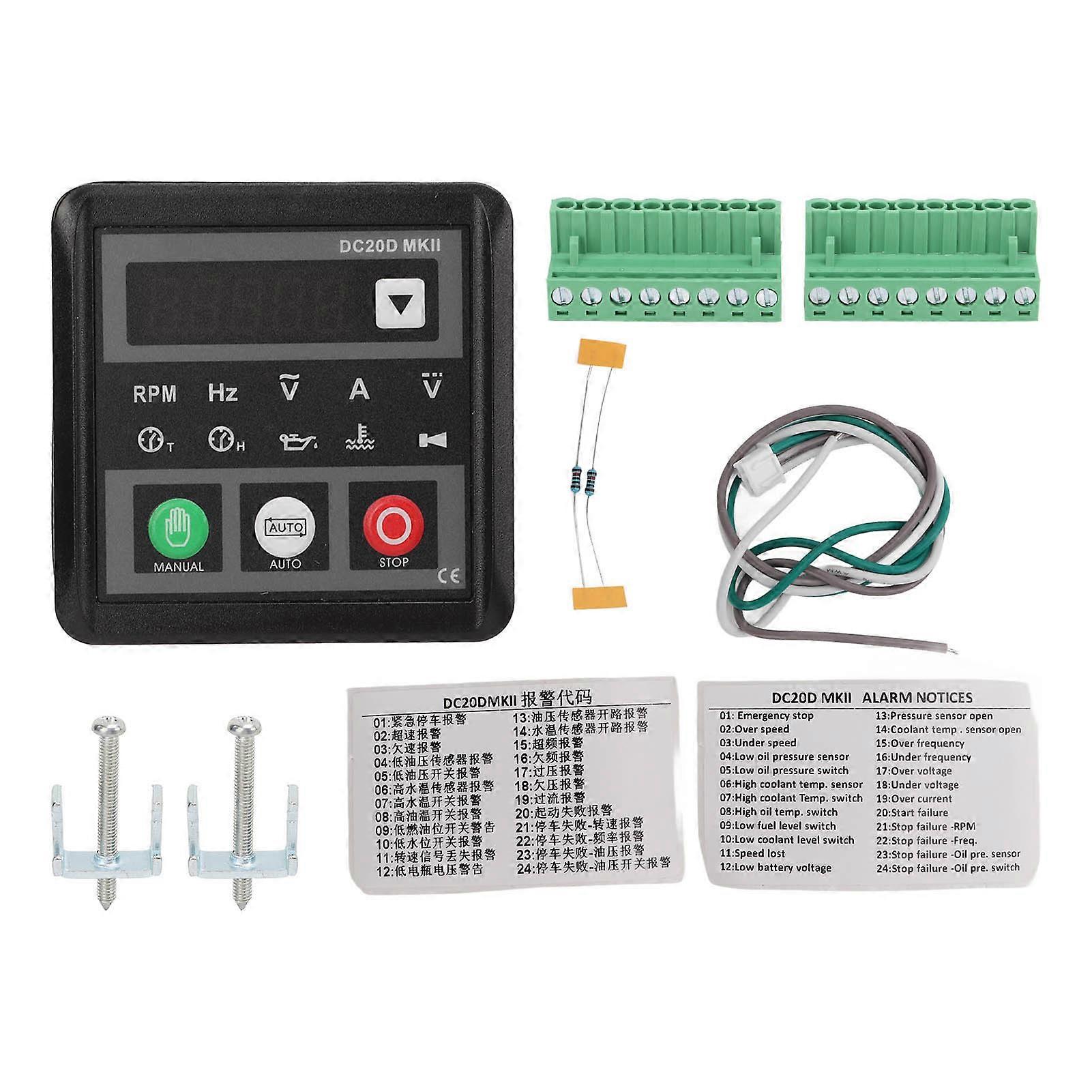 DC20D Generator Set Controller Engine Genset Control Module for Generator Set Automation System