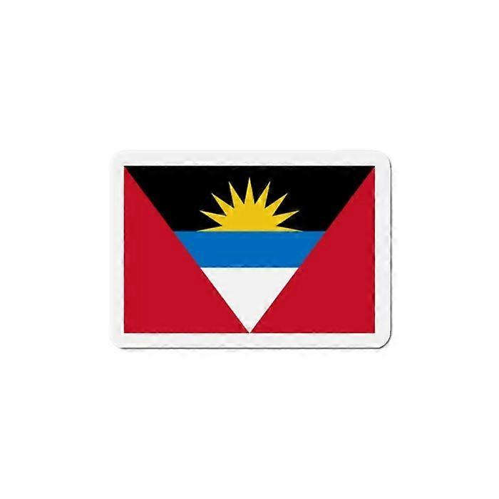 Antigua and Barbuda Flag Magnet - Multicolor - 7 cm - 50 pieces - Synthetic resin - Unisex