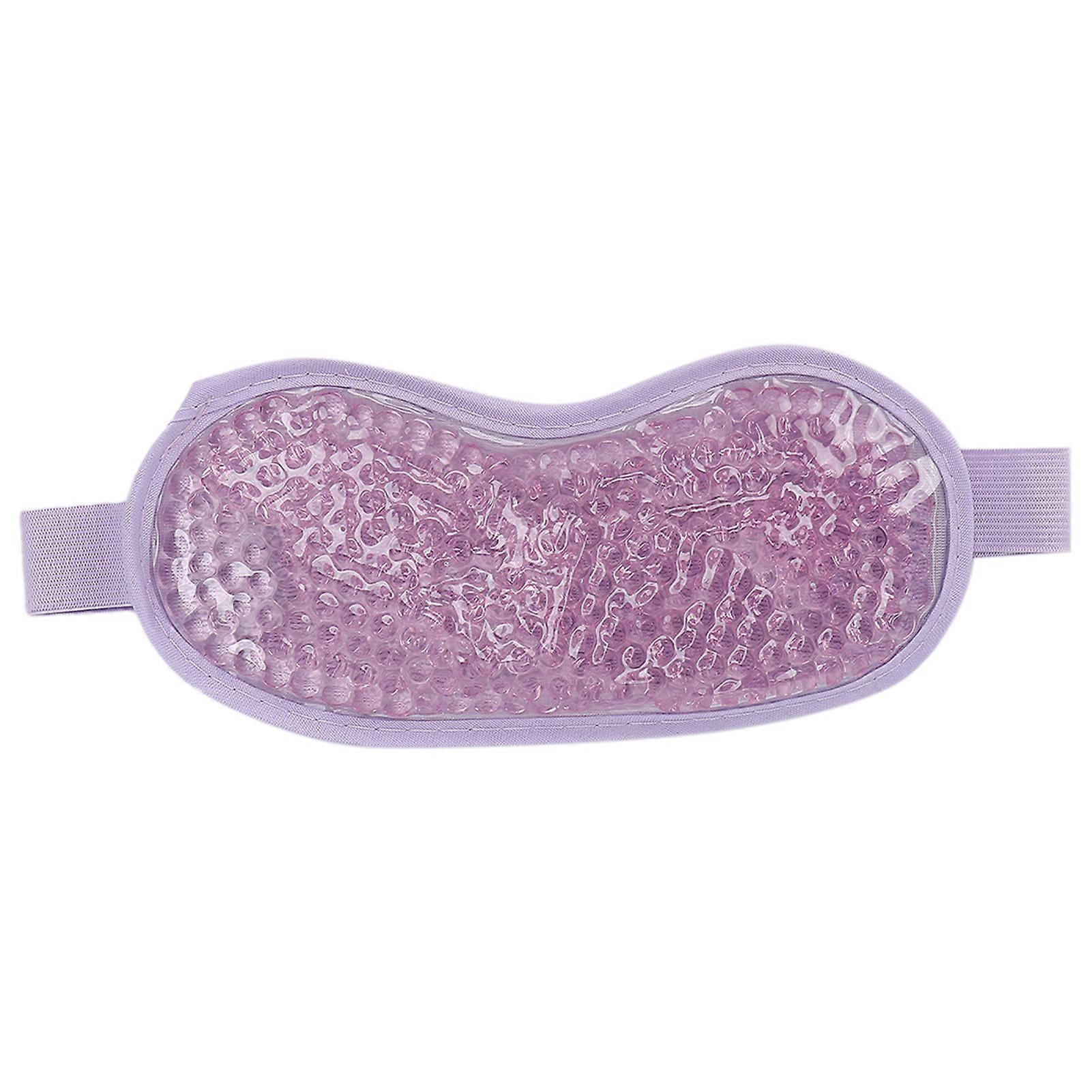 Gel Eye Pack Reusable PVC Hot Cold Cooling Compress Gel Eye Pad Therapy for SleepingPurple