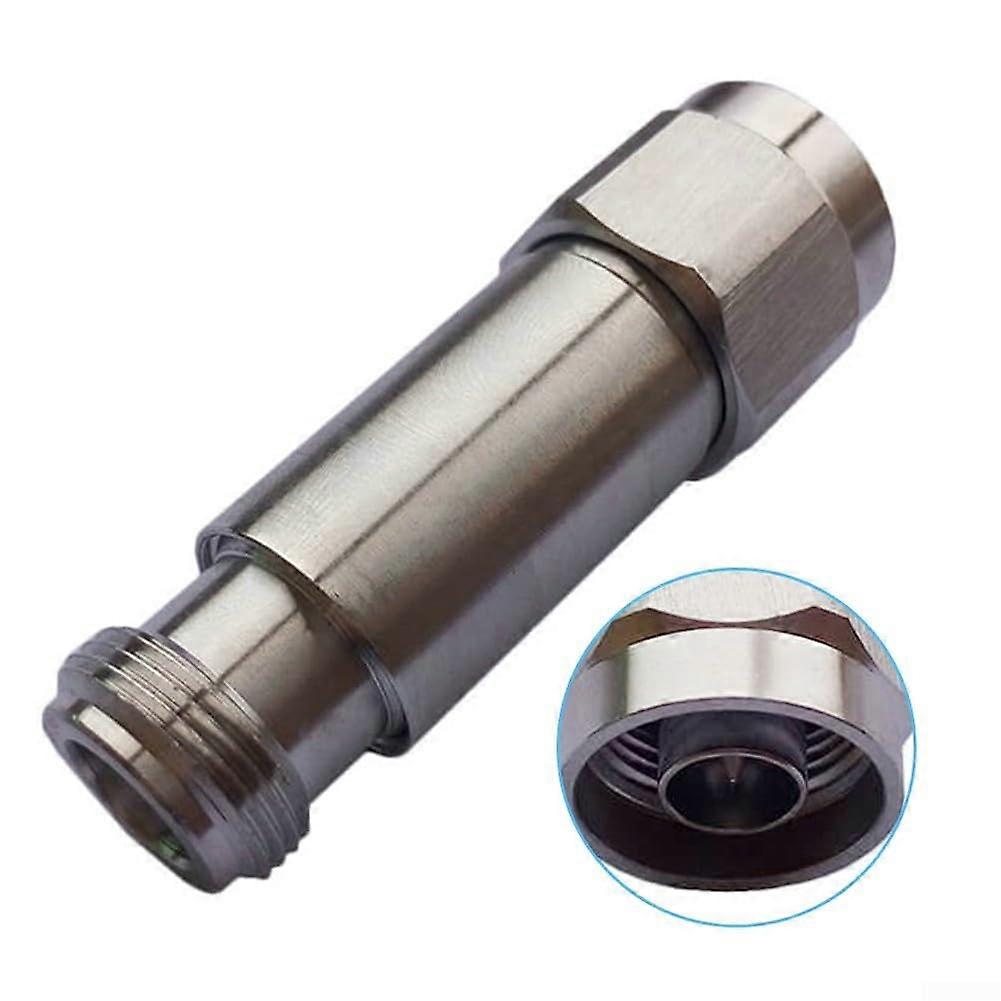 Efficient RF Communication N Type Male Female Fixed Attenuator at 50 Ohm Impedance (3dB)