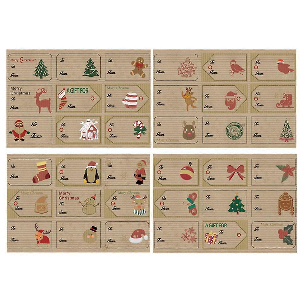 Kindness Stickers Gift Wrapping Stickers Assorted Decorative 36Pcs