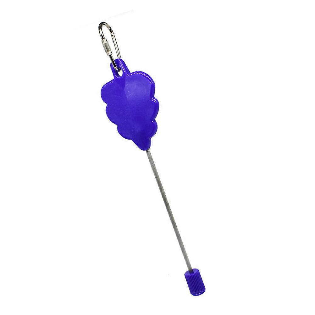 Bird Feeding Toy Bird Fruit Fork Simple Style Plastic Outdoor Tree Branch 1Pc