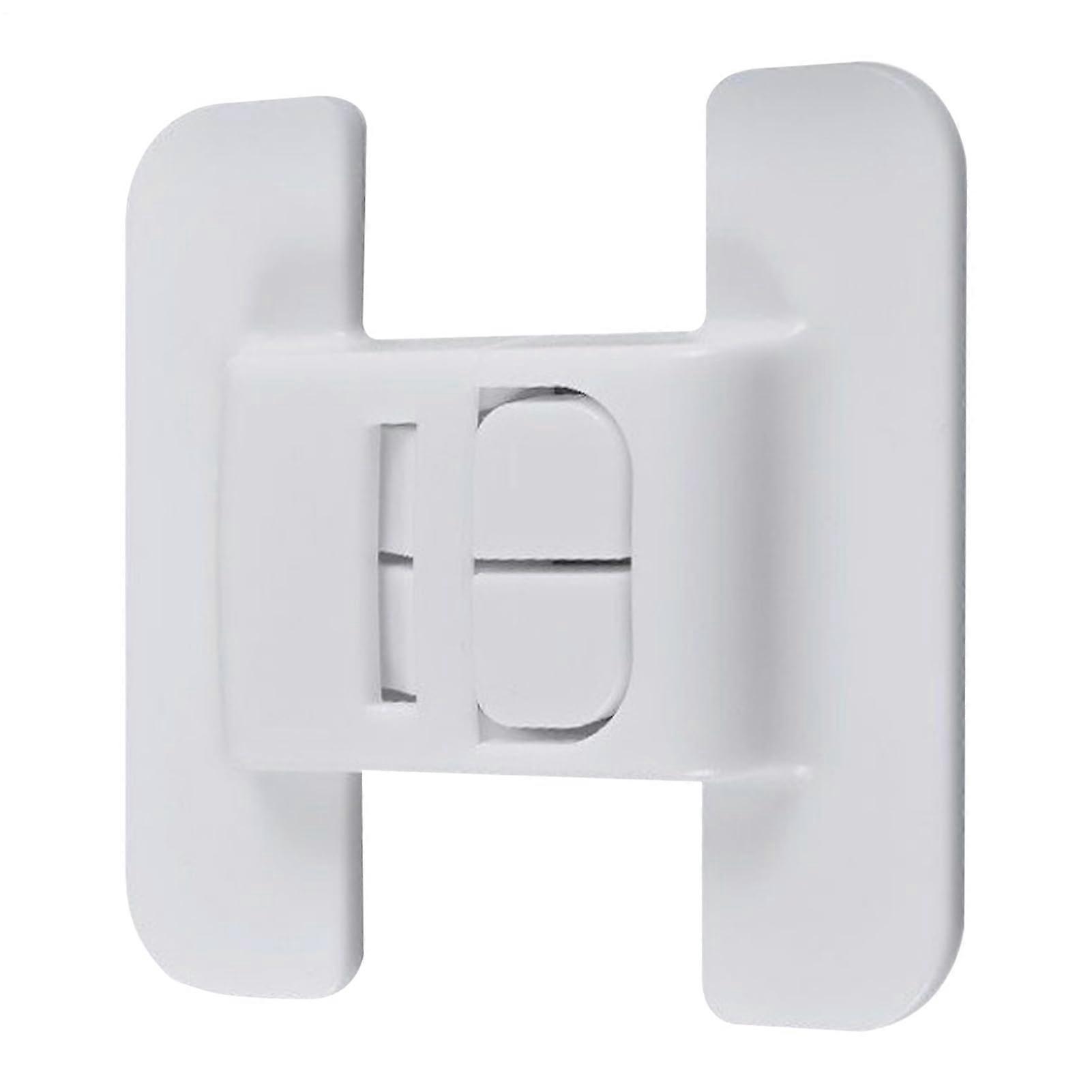 Refrigerator Safety Locks | Adhesive Child Safety Lock for Glass and Metal Refrigerators with Secure Latching Mechanism
