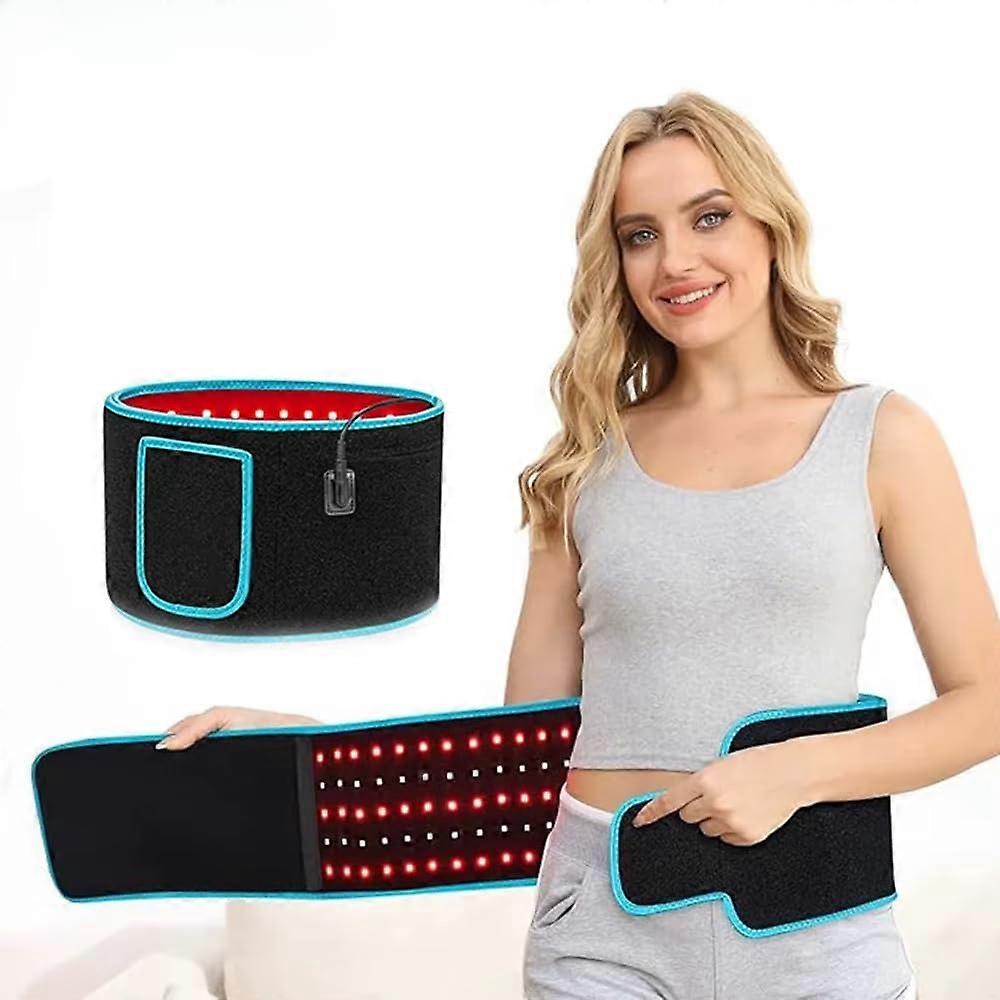 Red Light Therapy Pad for Pain Relief and Muscle Recovery, 660nm & 850nm Infrared, 105 LED Beads, Flexible and Portable Design