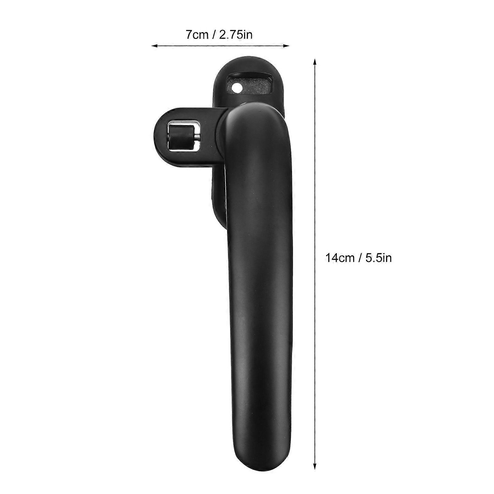 Aluminum Alloy Window Handle for Vintage Style Windows Black 2 Pcs Smooth and Durable