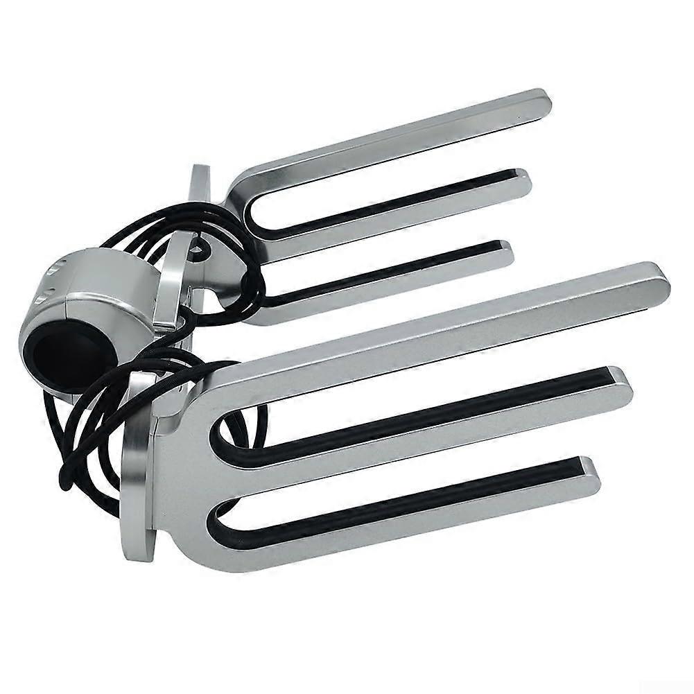 Efficient aluminum frame for surfboards, compatible with any boat or yacht, bungee cord