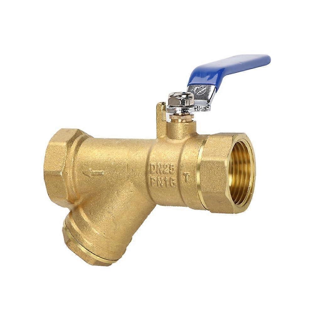 1/2' 3/4' 1' 11/4' 11/2' 2' Female Inline Y Mesh Strainer Threads Filter Brass Filter Valve with The Handle (DN15)