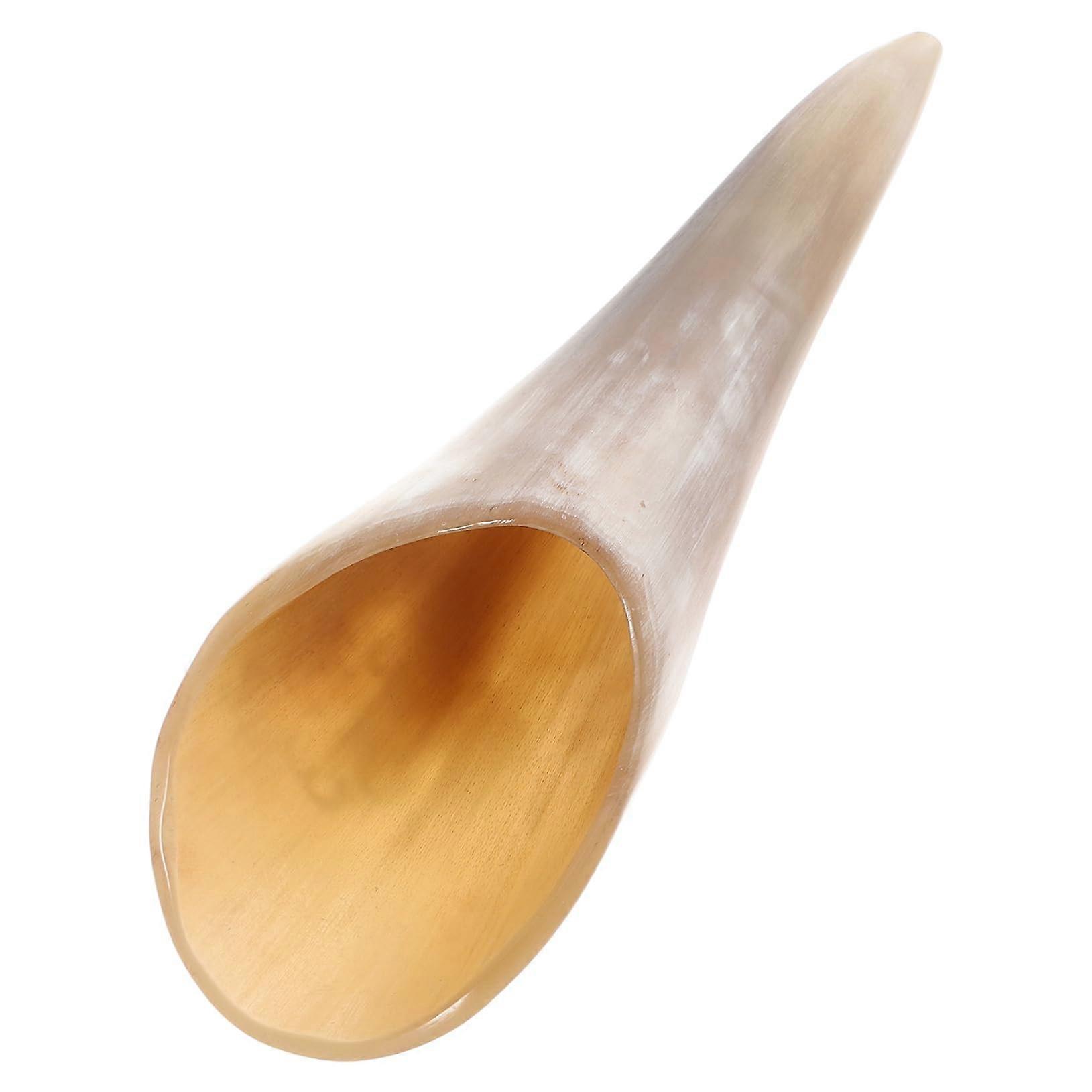 Gua Sha Tool Cattle Horn Large Facial Massage Stick for Skin Tightening and Relaxation Random Colors