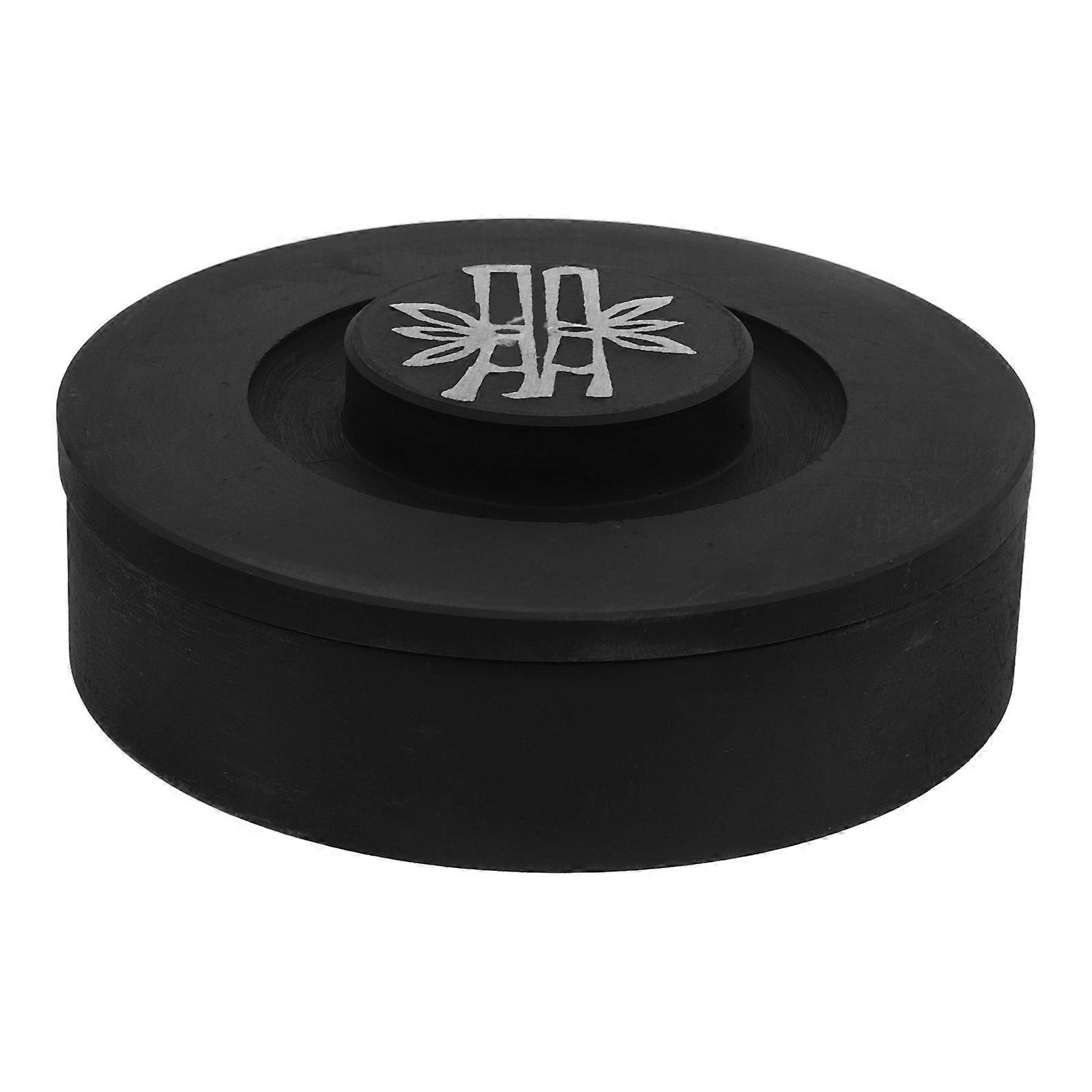 Small Ink Stone Calligraphy Practice For Elementary School Education Round Stone 3.9×3.9×1.2in 1Pack