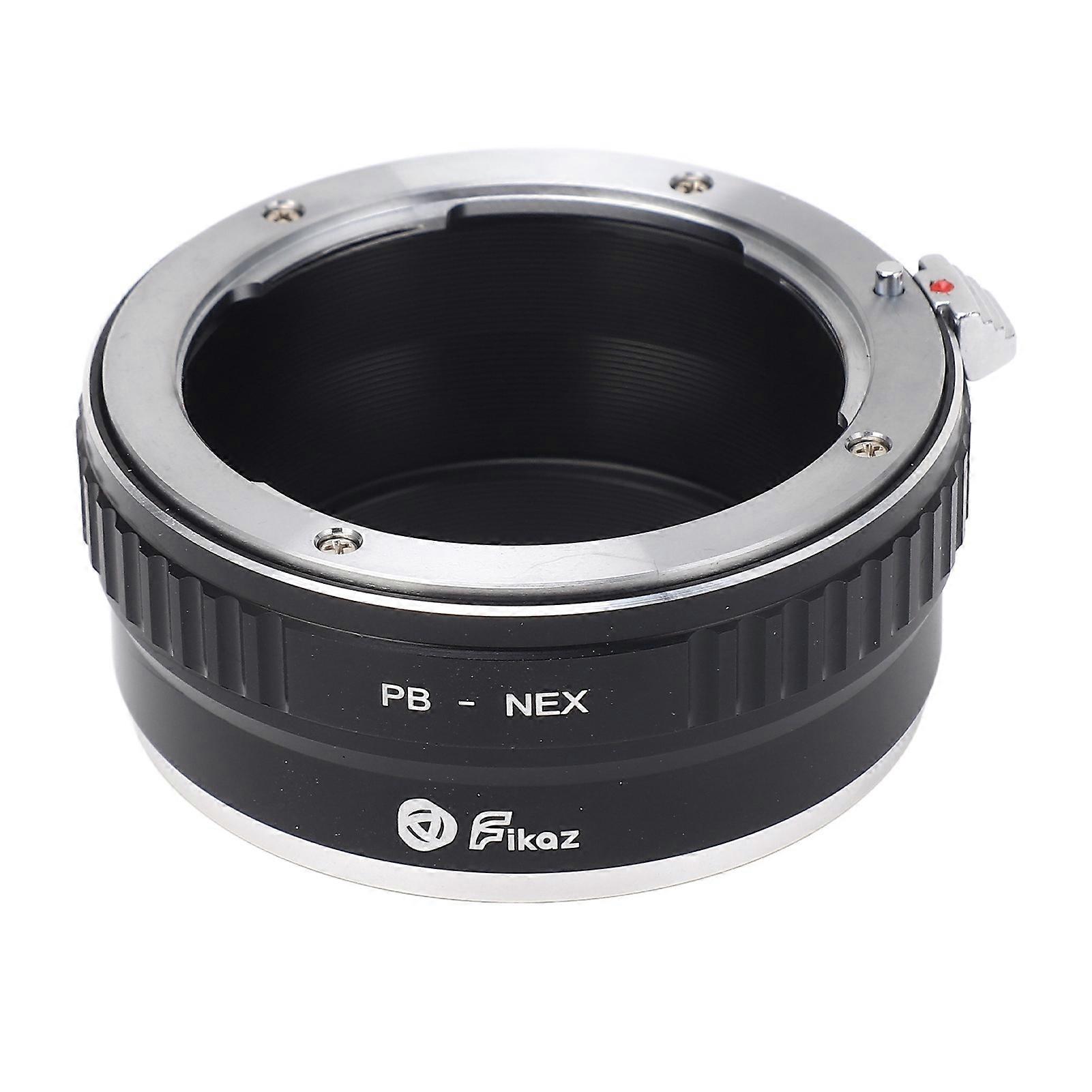Manual Lens Mount Adapter High Precision PB Mount Lens Converter Ring for NEX‑C3 NEX‑5C A7 A7S A7SII A7RII A7III
